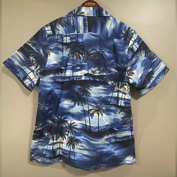 RJC Palm Tree Ocean Hawaiian Shirt L - Picture 5 of 7